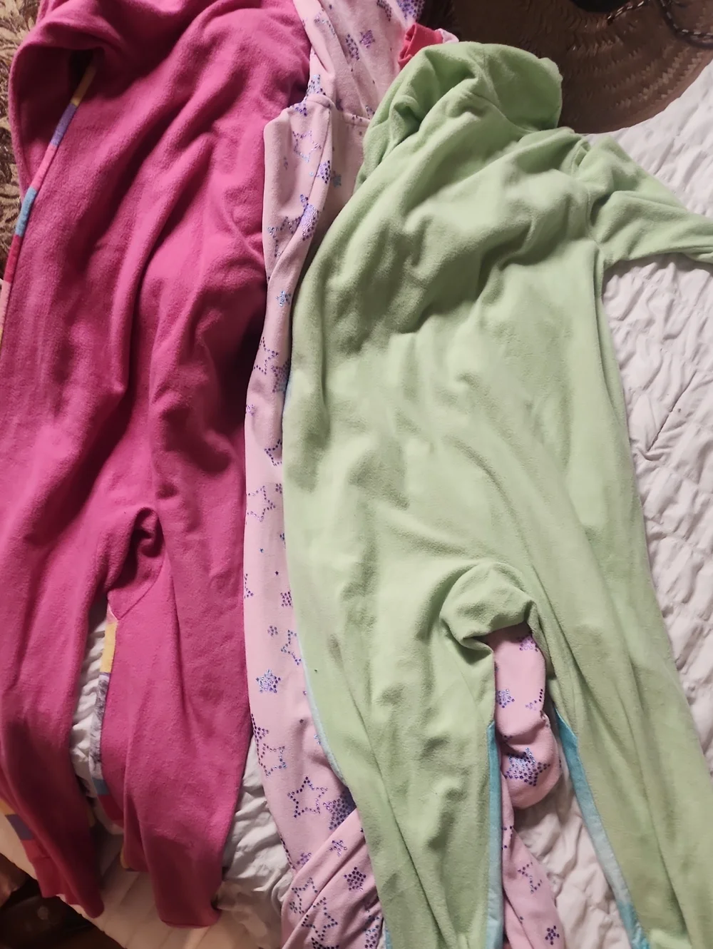 Green Baby Yoda Kids Hooded Pajamas